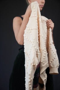 Holiday Scenic Jacquard Wool Cardigan